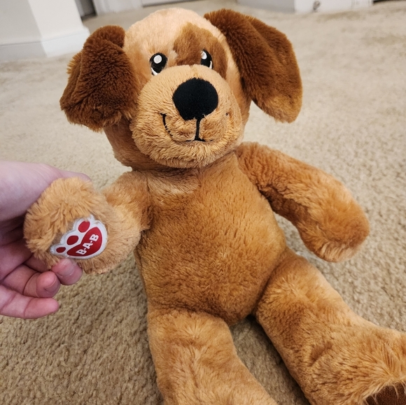 Build A Bear Dog Plush Stuffed Animal Tan Floppy Ear 15" Brown Sugar Pup  #W - Picture 2 of 3